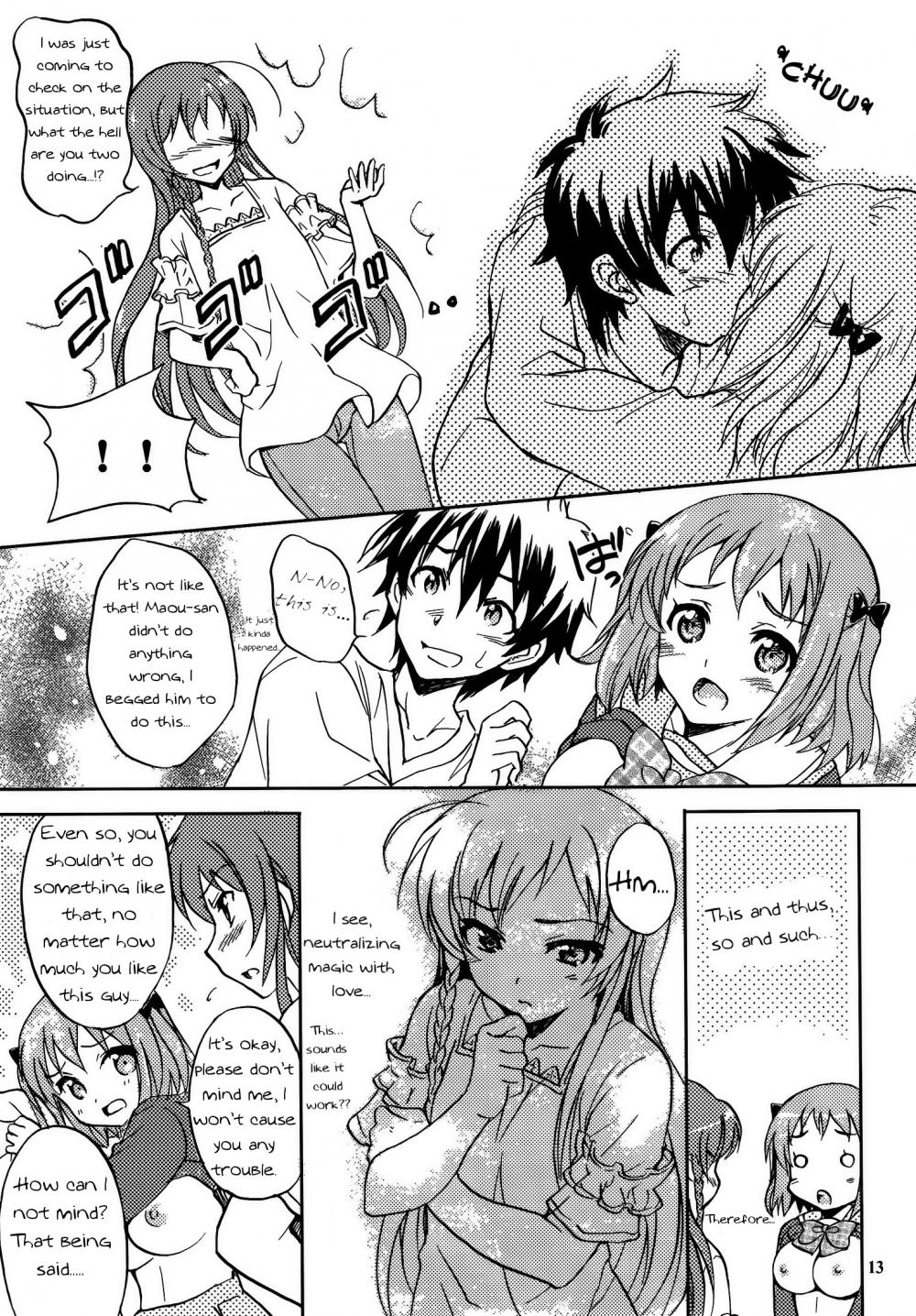 Hentai Manga Comic-Maou-sama to Issho!-Read-12